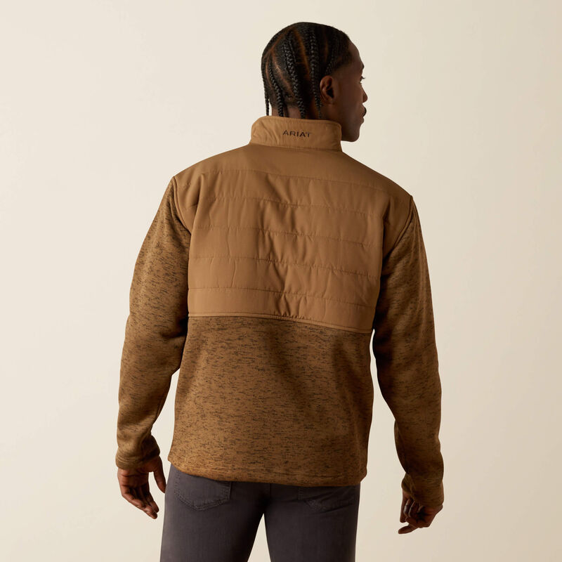 Caldwell Reinforced Snap Sweater/KHAKI