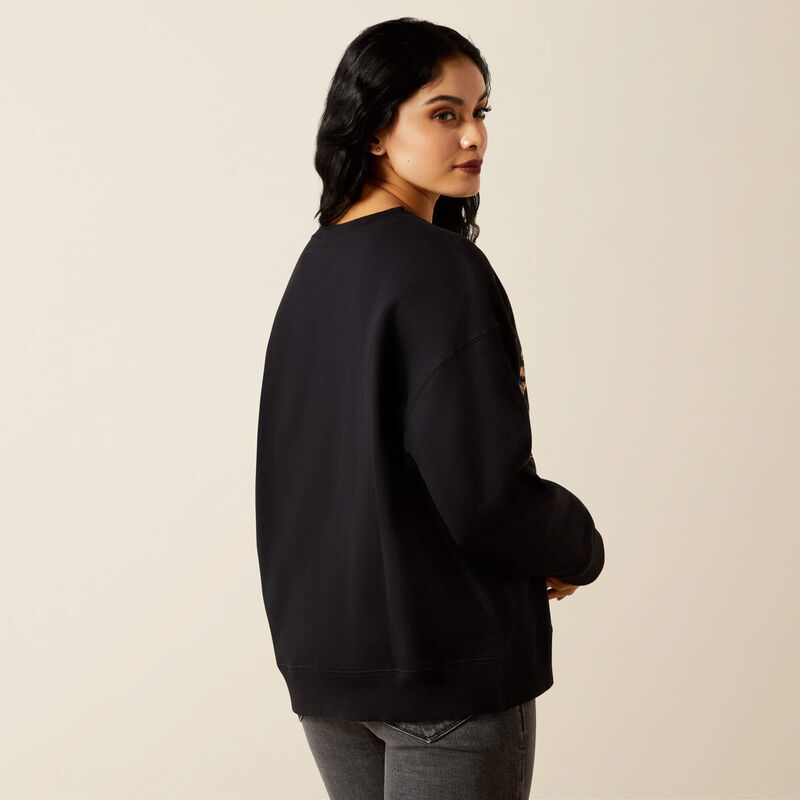 Outlaw Oversized Sweatshirt/Black