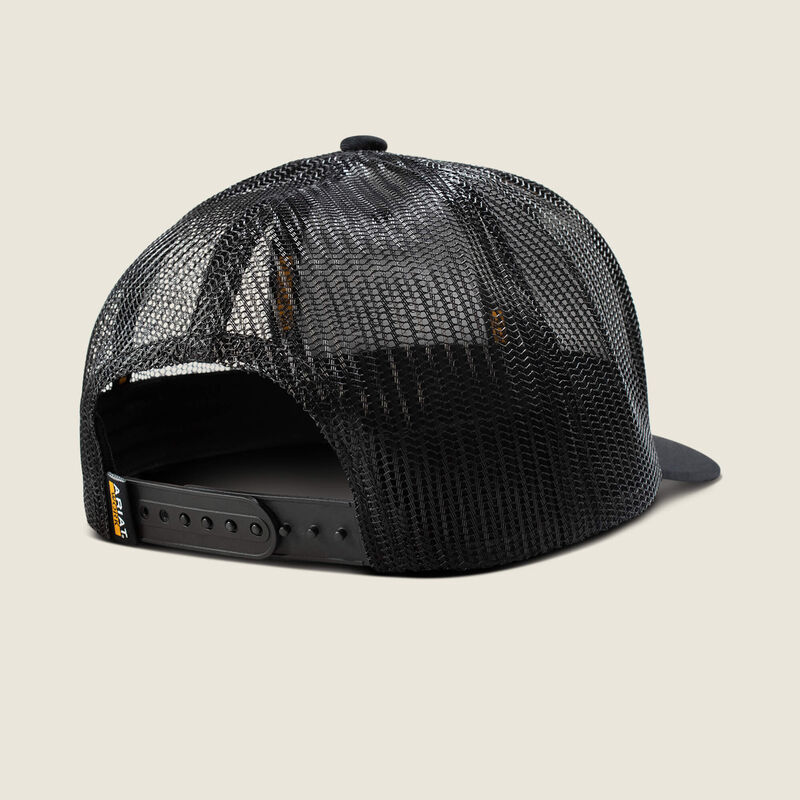 Work Hard Live Free Patch Snapback Cap
