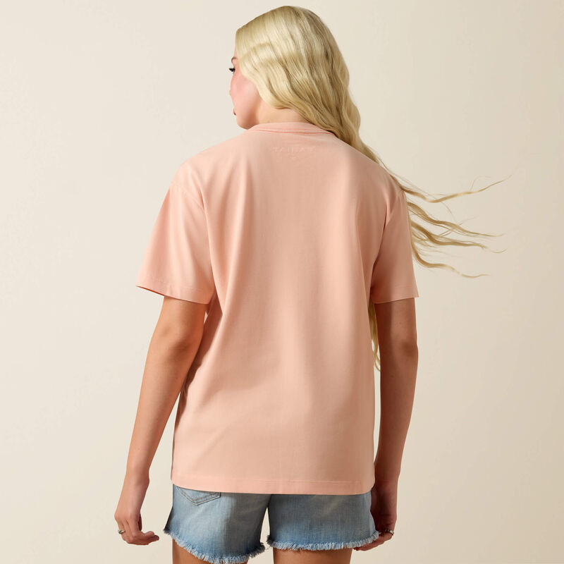 Cowgirl at Heart T-Shirt/Tropical Peach