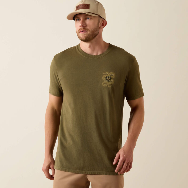 MNS Ariat Snake Classic Fit T-Shirt