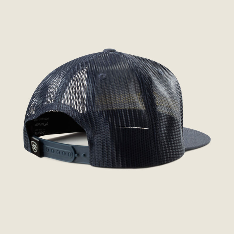 Boot Stitch Cap-Navy