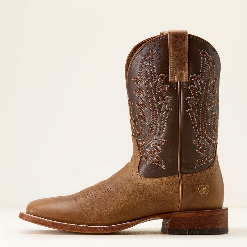 County Roads Wide Square Toe Cowboy Boot