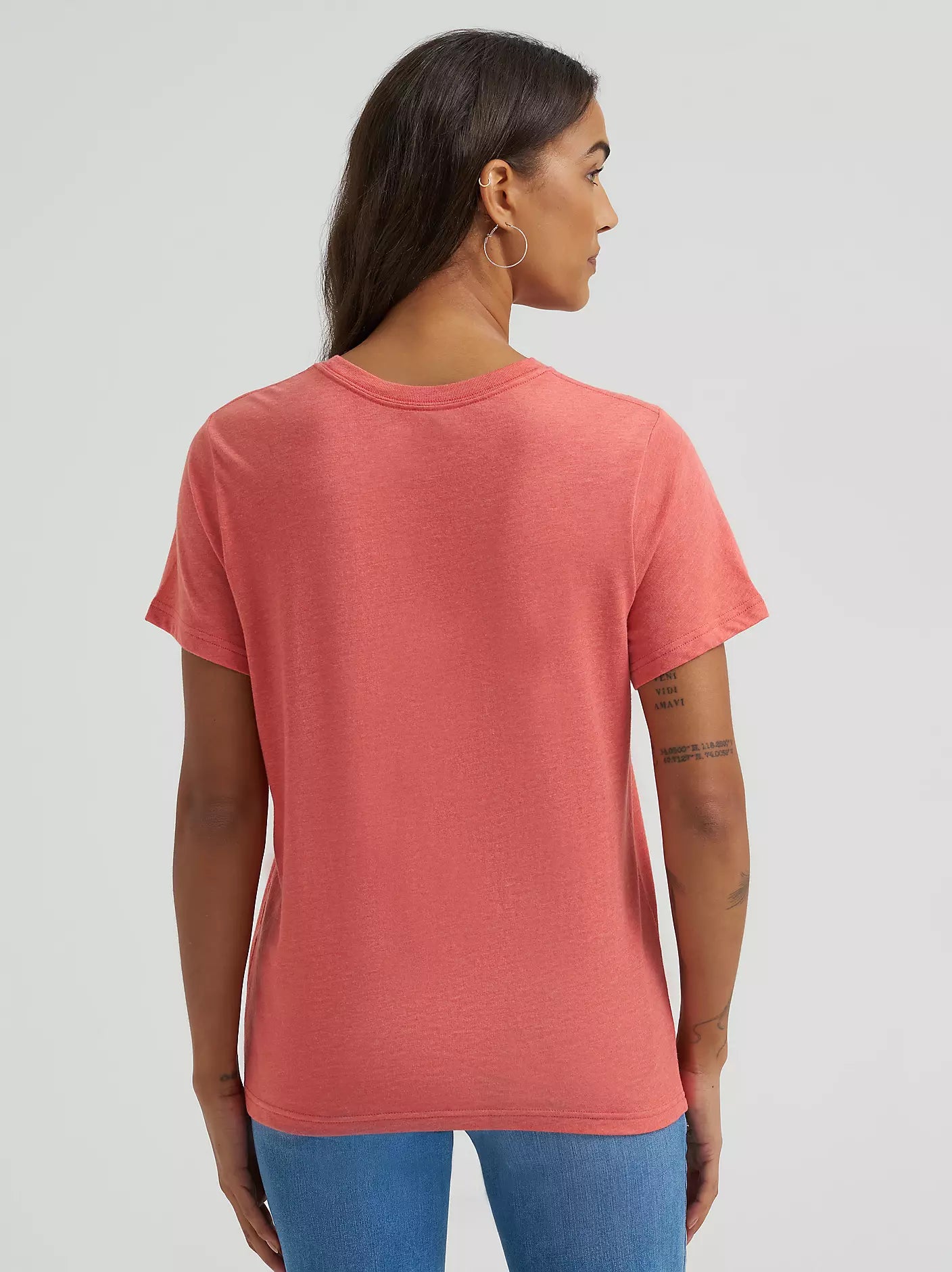 Women's W Rodeo Reg Fit Tee- Burnt Sienna