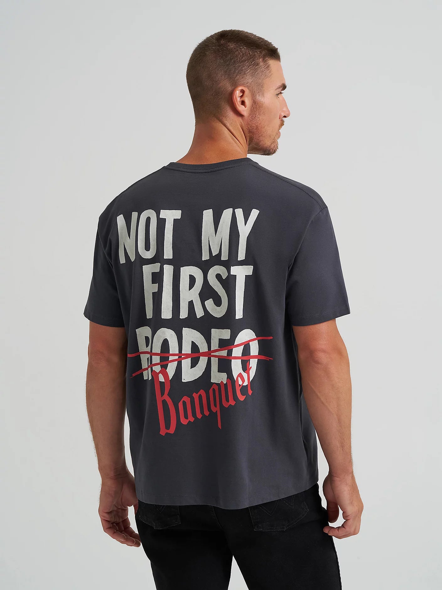 Wrangler X Coors Banquet Not my First Rodeo T-Shirt