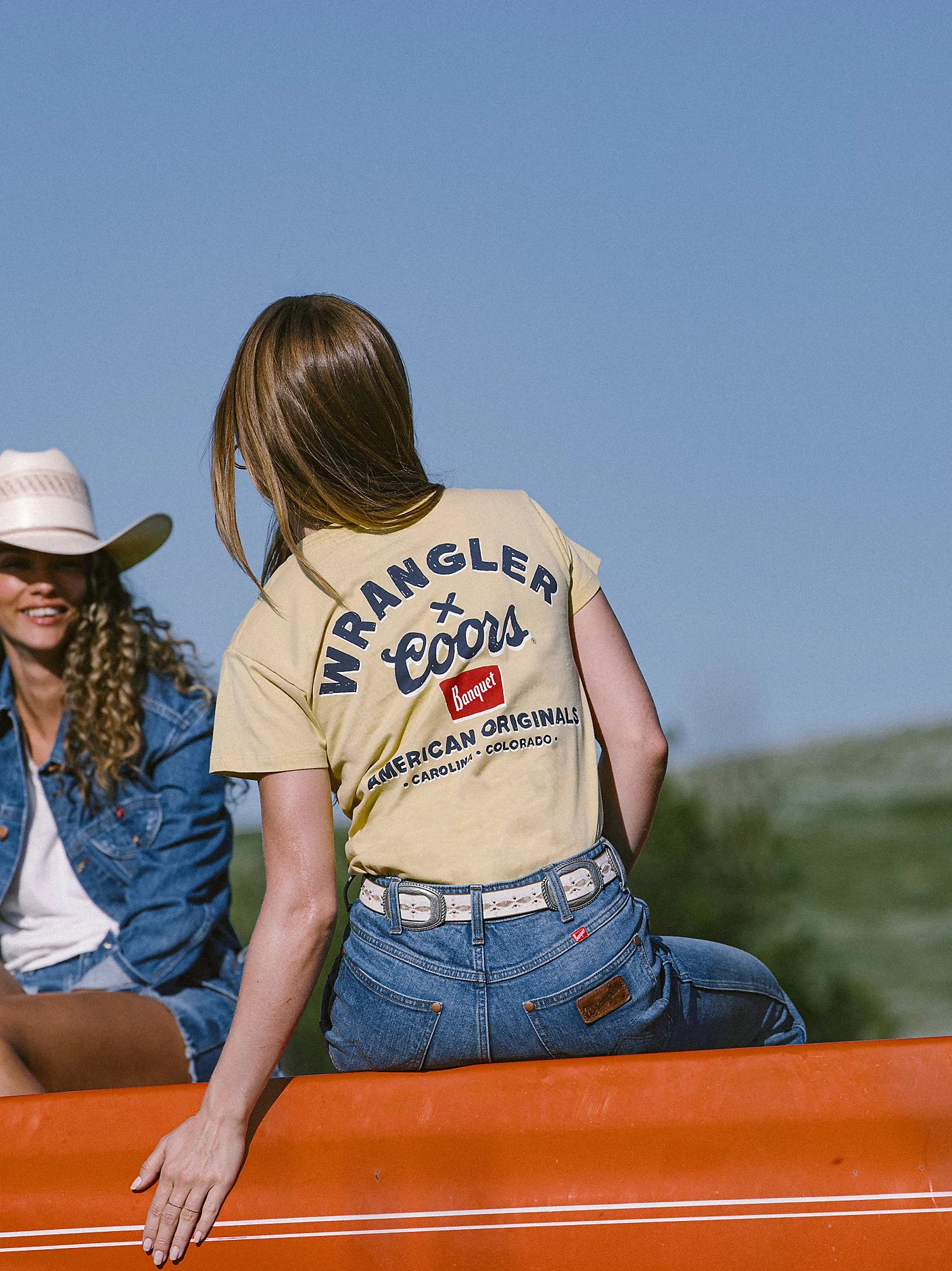 Wrangler X Coors Banquet Womens Colorado T-Shirt