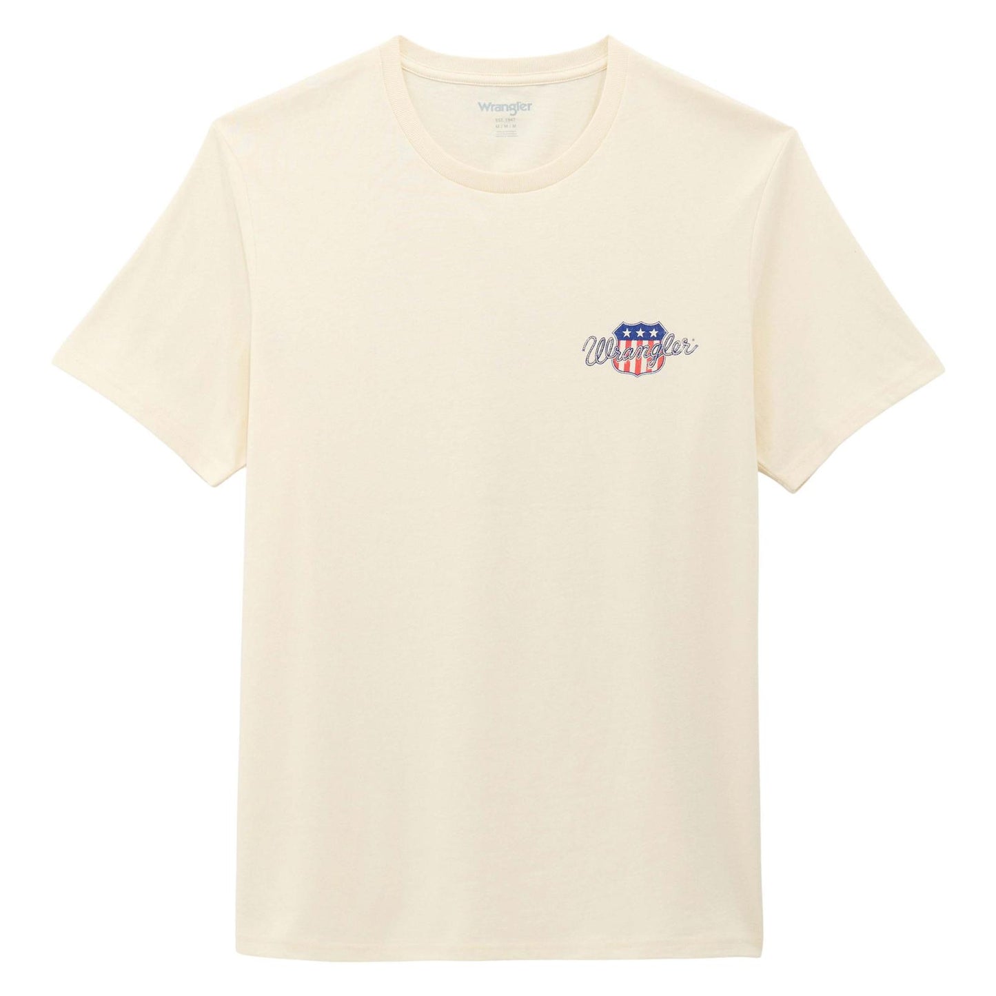 Wrangler® Graphic Short Sleeve T-Shirt - Regular Fit - Antique White - 112375805