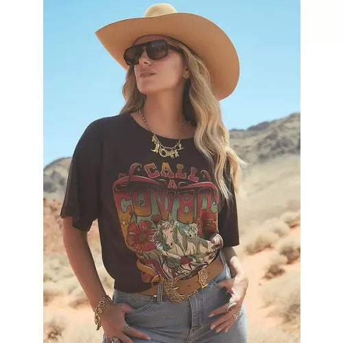 Wrangler® X Lainey Wilson Call a Cowboy Shirt - Oversized