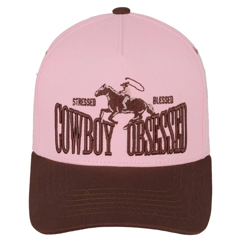 CC COWBOY OBSESSED TRUCKER CAP, TCM 0030