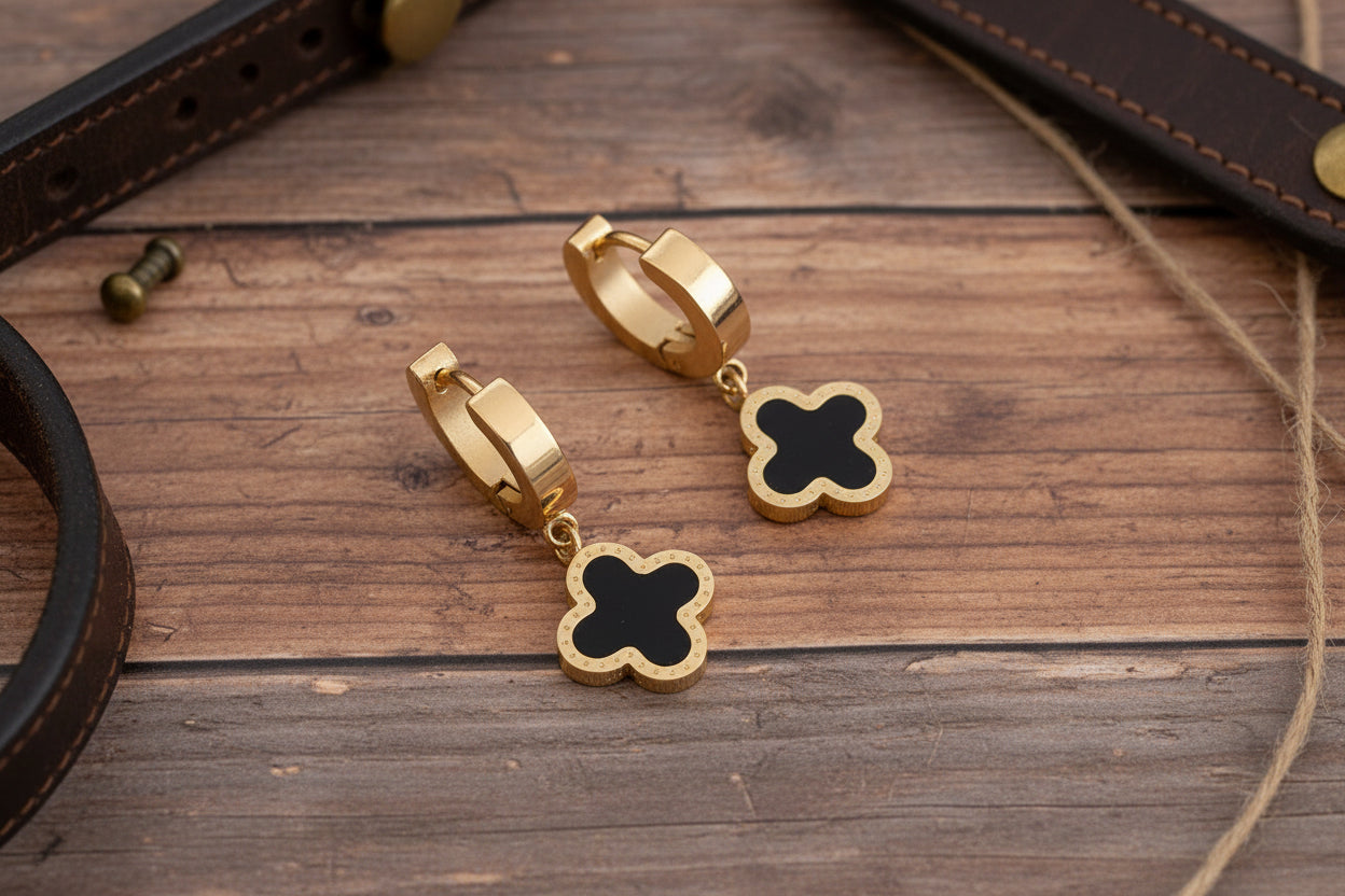 18k Stainless Steel Tarnish Free Waterproof Hoop