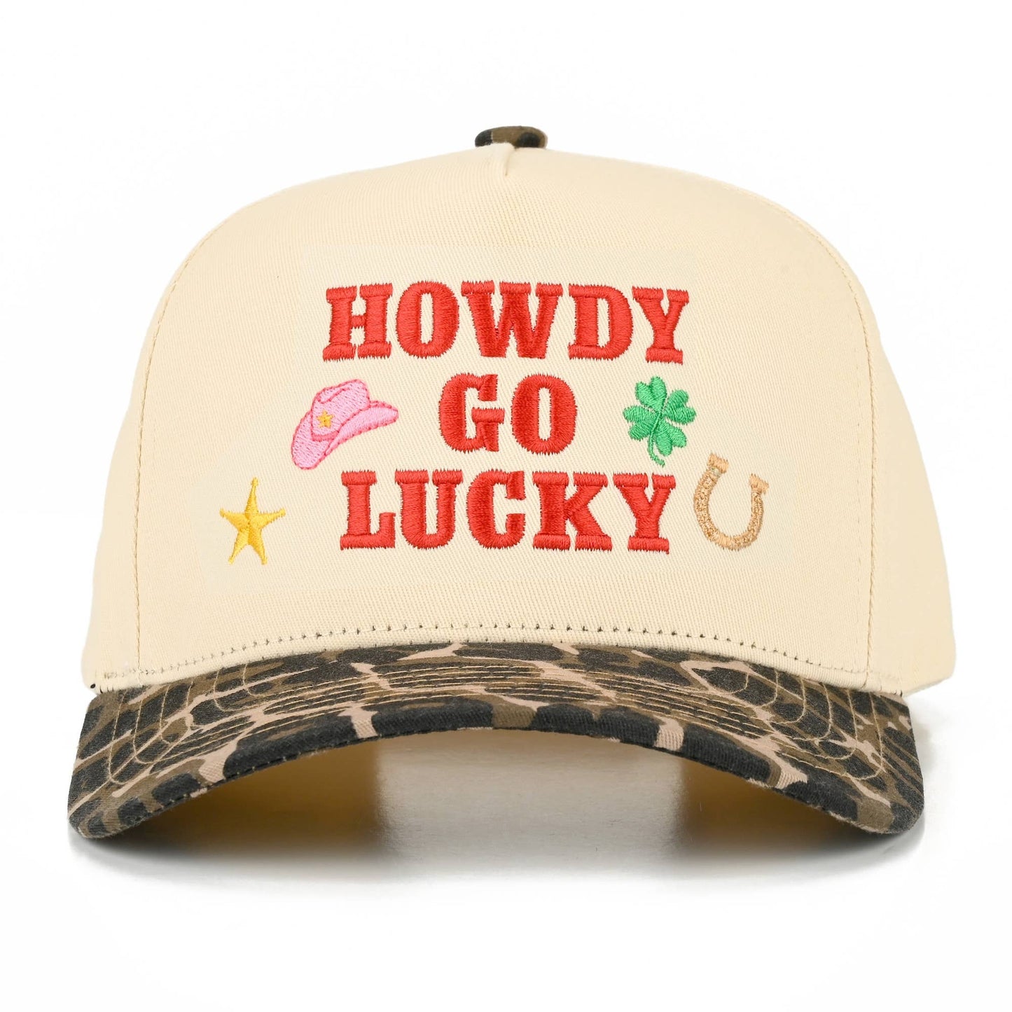 CC HOWDY GO LUCKY TRUCKER HAT, TCM 0175 1