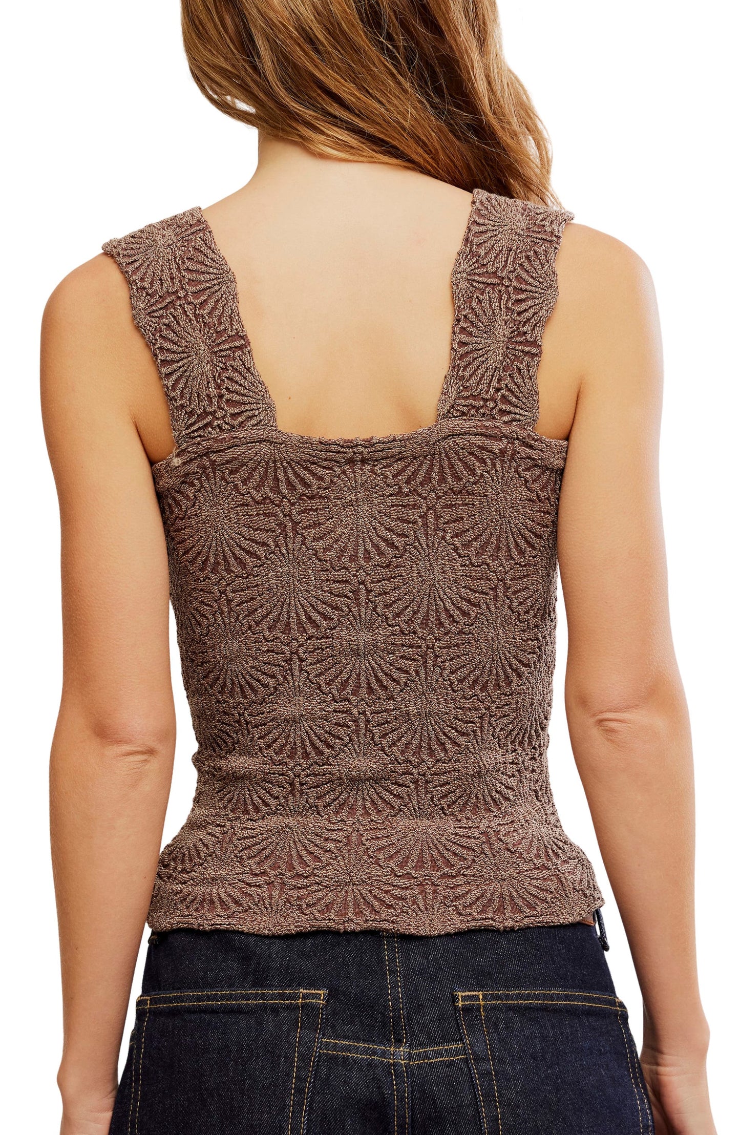 Free People Love Letter Cami/Pinecone