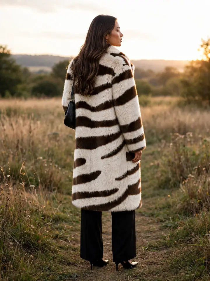 Signature Stripe Coat
