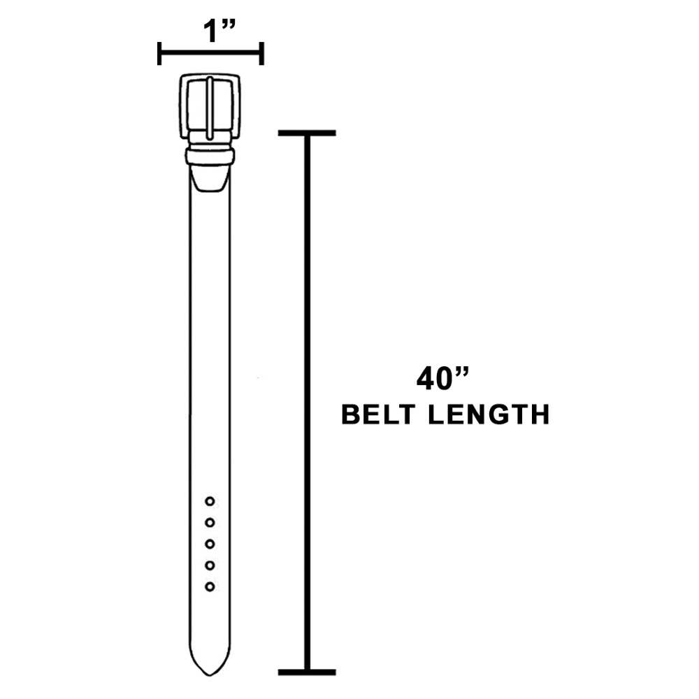 Turquoise Stone Western Concho Buckle Faux Leather Belt