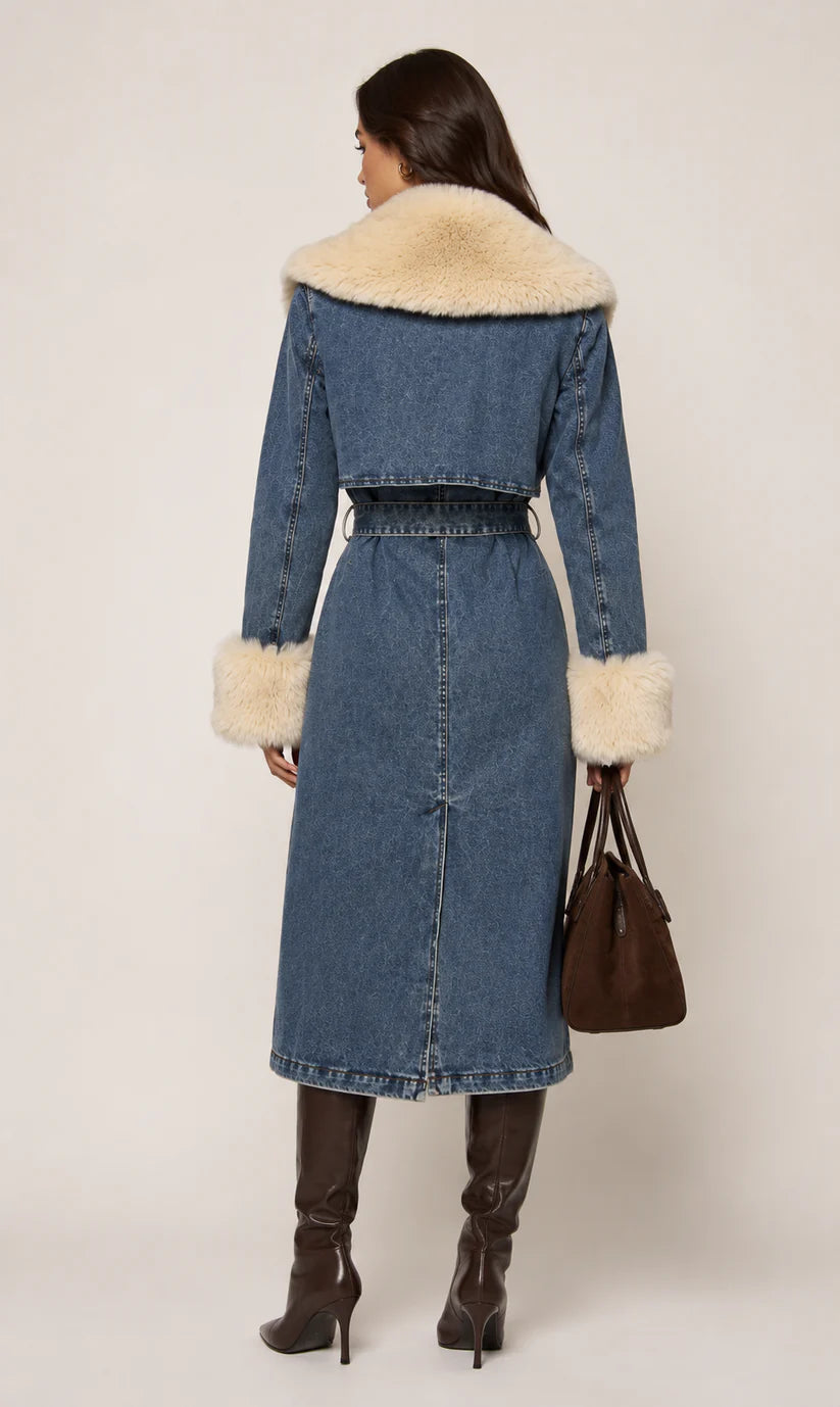 COALITION LA- WASHED BLUE-CREAM (The Winter Wanderlust)
