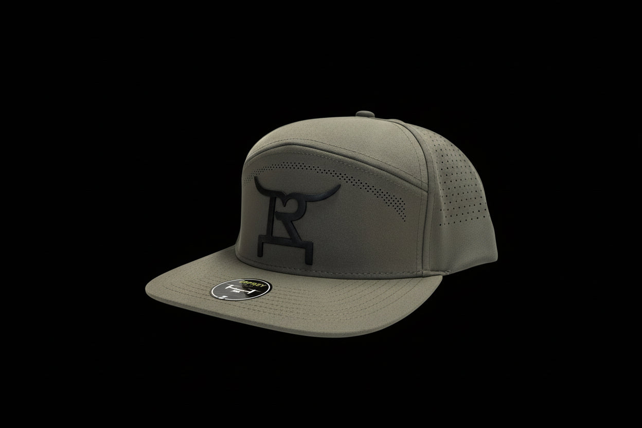 Rustic Ranch Wear- Zapped Headwear Osprey Elite Hat (GREY)