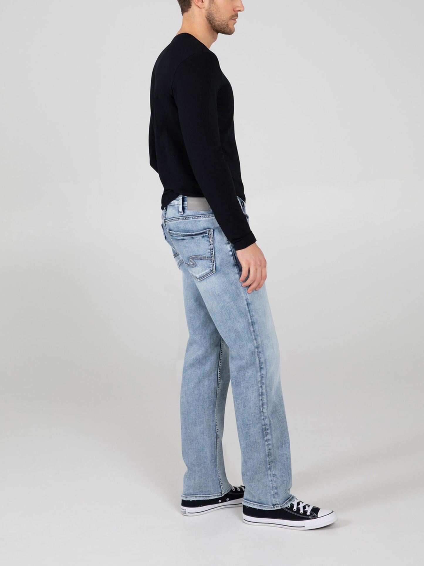 Grayson Easy Fit Straight Leg Jeans/Indigo