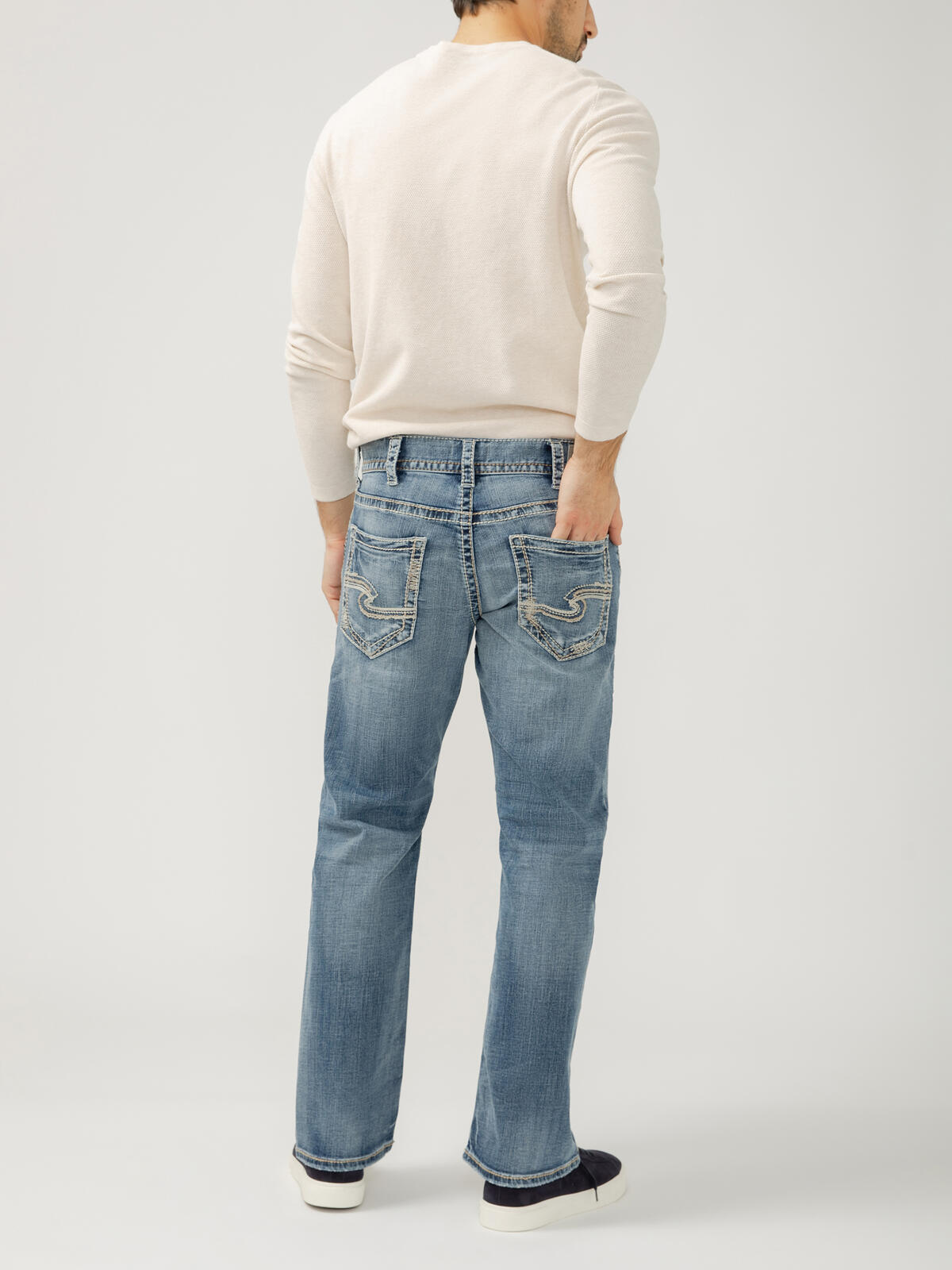 Zac Relaxed Fit Straight Leg Jeans