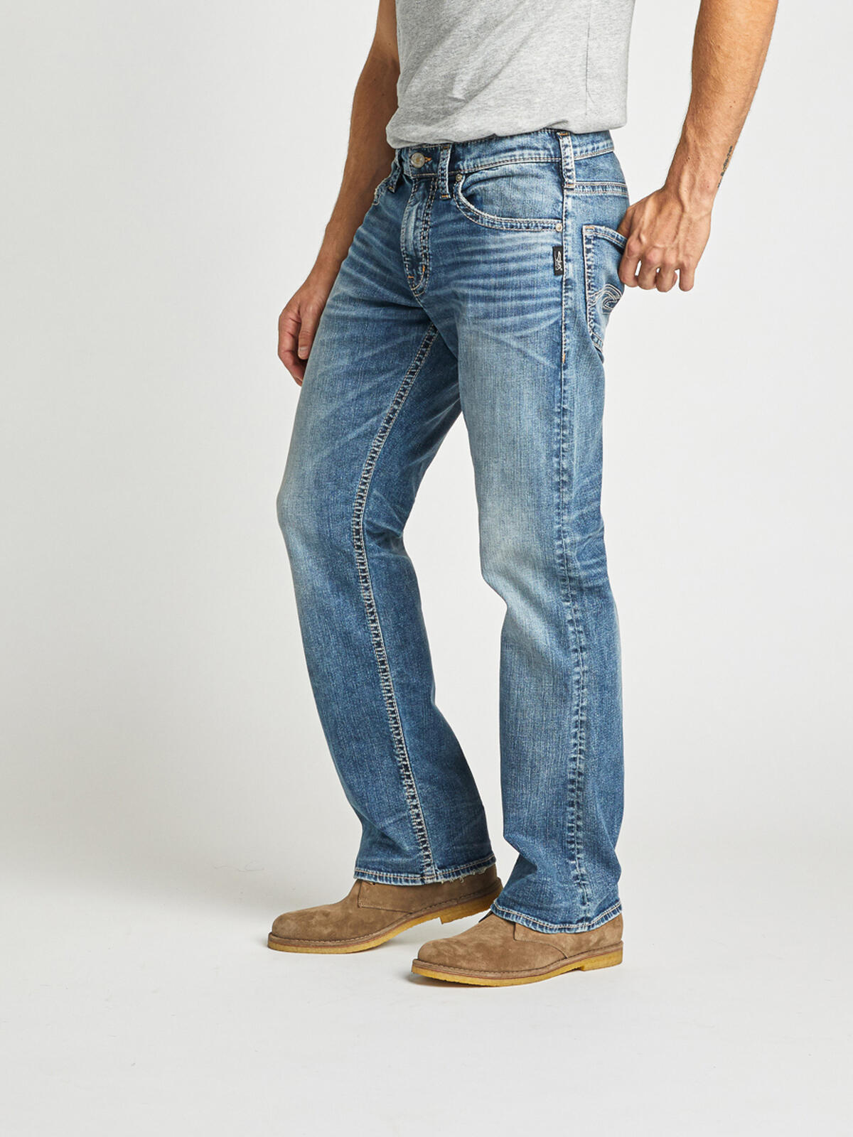 Zac Relaxed Fit Straight Leg Jeans