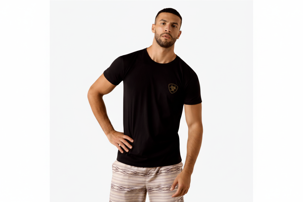 MNS Ariat Banner Badge T-Shirt