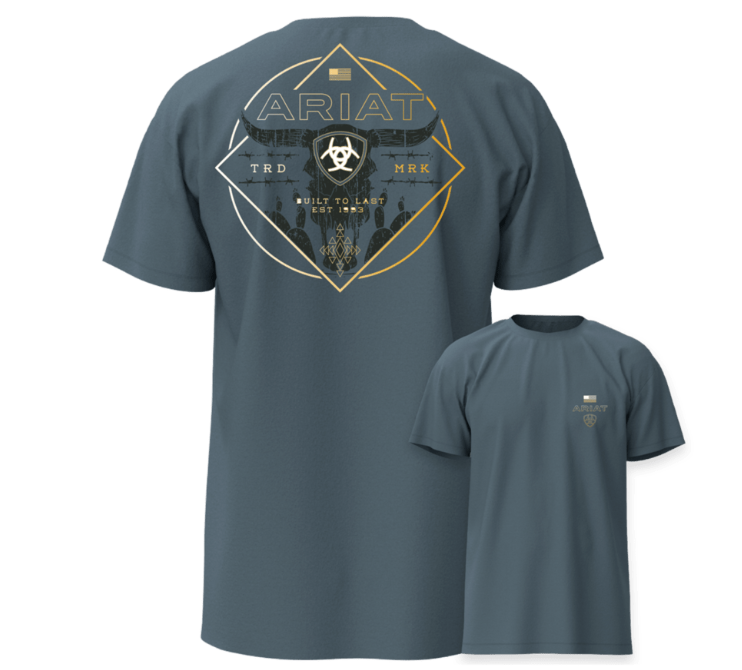 MNS Ariat Triple Stacker T-Shirt