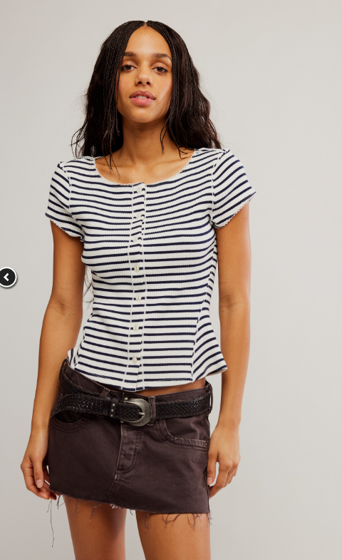 MOST WANTED STRIPED CARDI