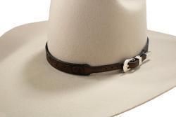 Twister Hatband Laser Cut Paisley Brown