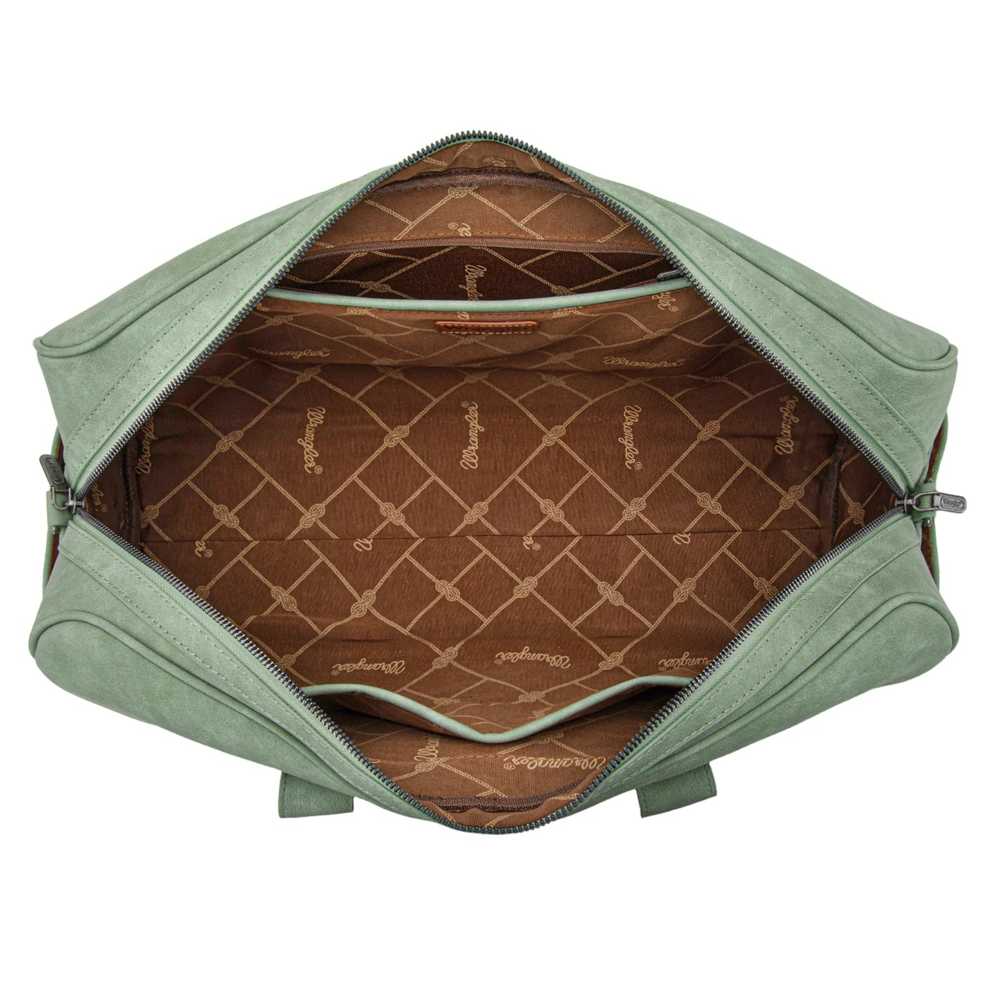 Wrangler Whipstitch Collection Duffle Bag -Green