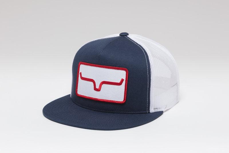 BANNER VENTILATED-HAT-NAVY/WHITE