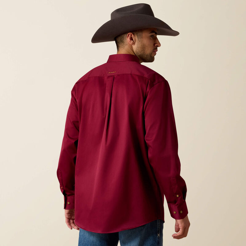 Solid Twill Classic Fit Shirt