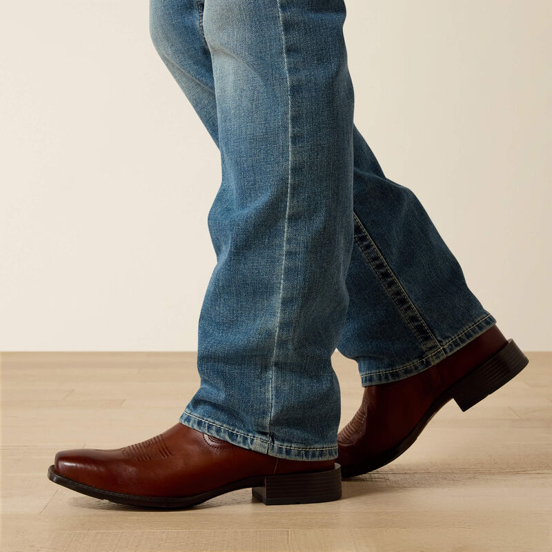 MNS M7 Rocker Stretch Stirling Stackable Straight Leg Jean