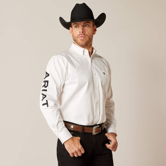 MNS Team Logo Twill Classic Fit Shirt