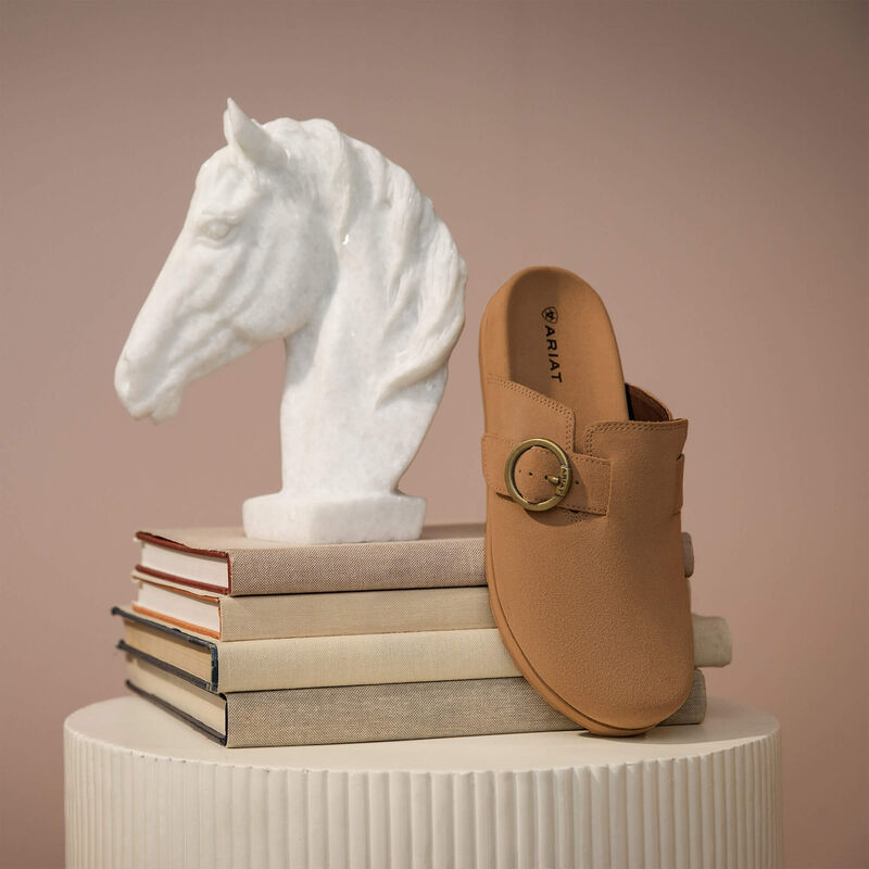 Ariat Country Mule- CARAMEL SUEDE