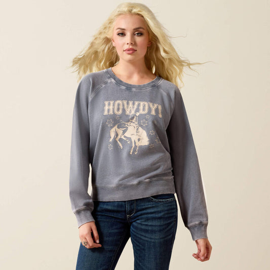 Vintage Raglan Sweatshirt-OMBRE BLUE MINERAL WASH
