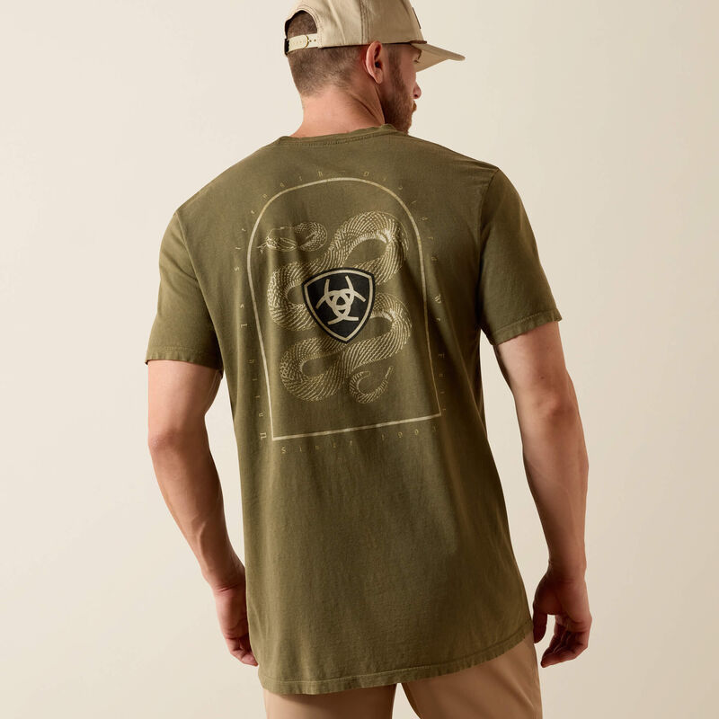 MNS Ariat Snake Classic Fit T-Shirt