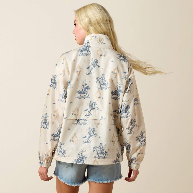 Whisper Pullover Jacket-SOUTHWEST RODEO