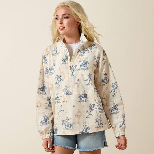 Whisper Pullover Jacket-SOUTHWEST RODEO