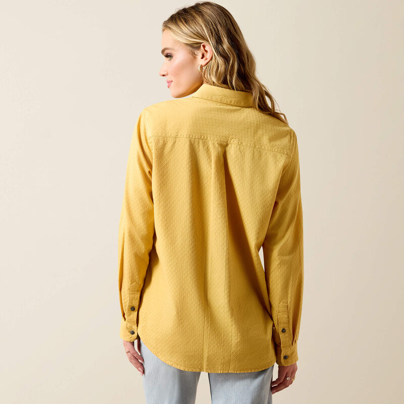 Billie Jean Shirt-RATTAN DOBBY