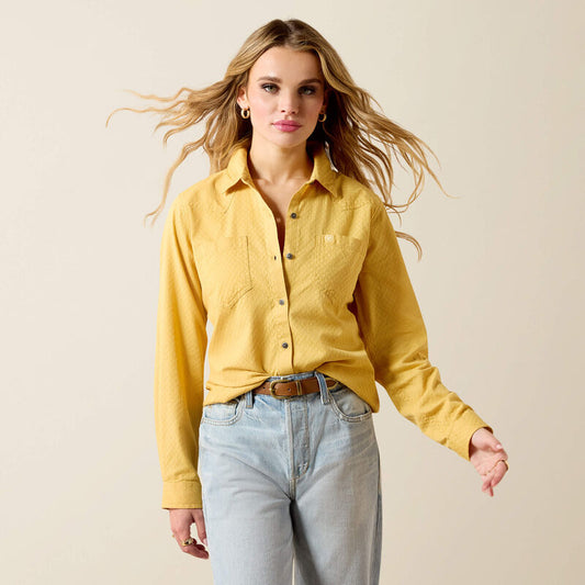 Billie Jean Shirt-RATTAN DOBBY