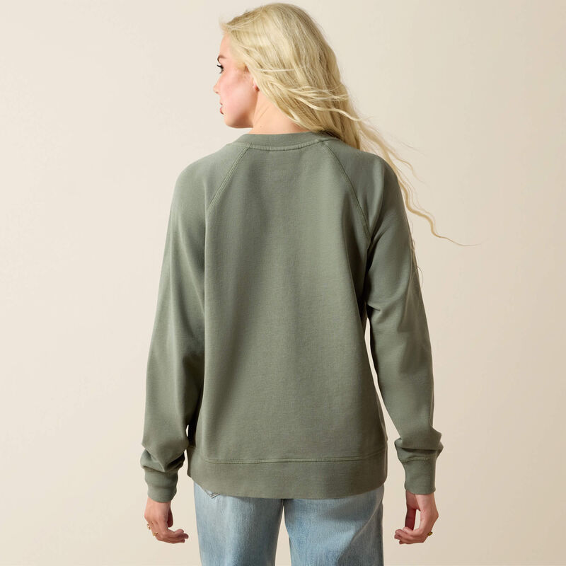 Ariat Victoria Sweatshirt-Sea Spray