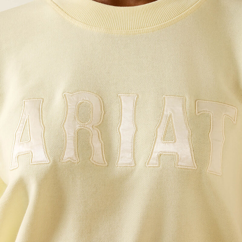 Essential Crew Sweatshirt-Pear Sorbet
