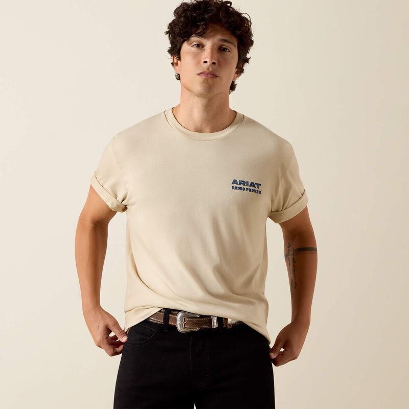 Ariat Proven Stamp Classic Fit T-Shirt-NATURAL