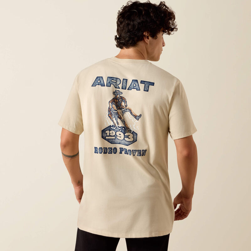 Ariat Proven Stamp Classic Fit T-Shirt-NATURAL