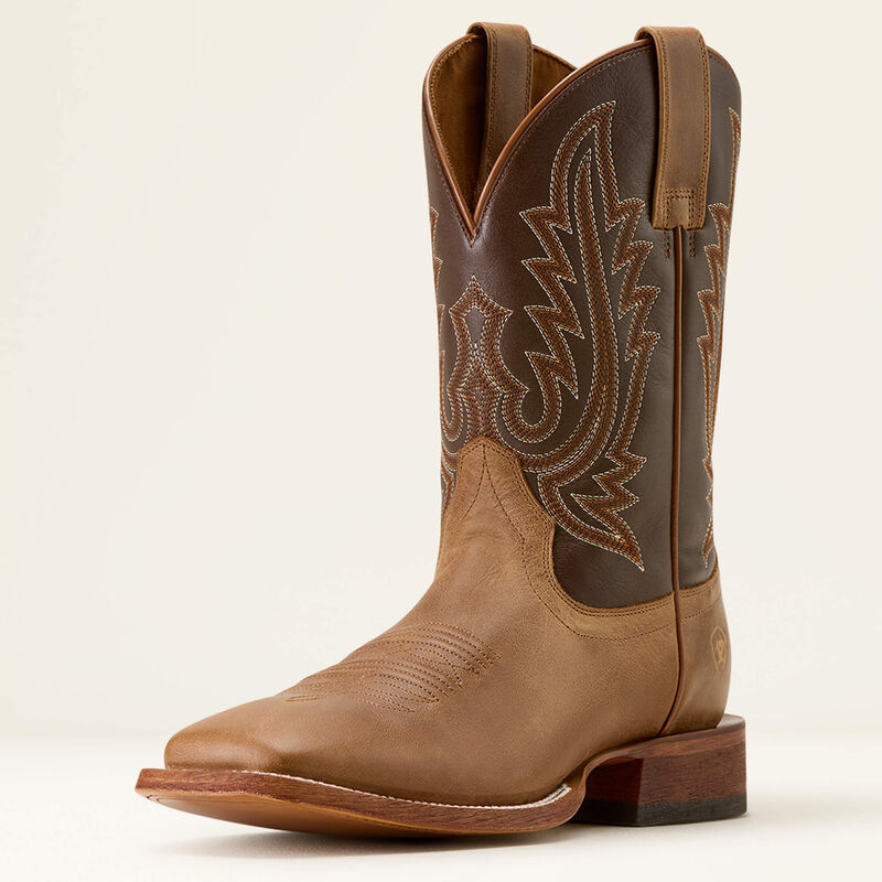County Roads Wide Square Toe Cowboy Boot