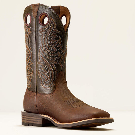 Highland Toughstock Wide Square Toe Cowboy Boot