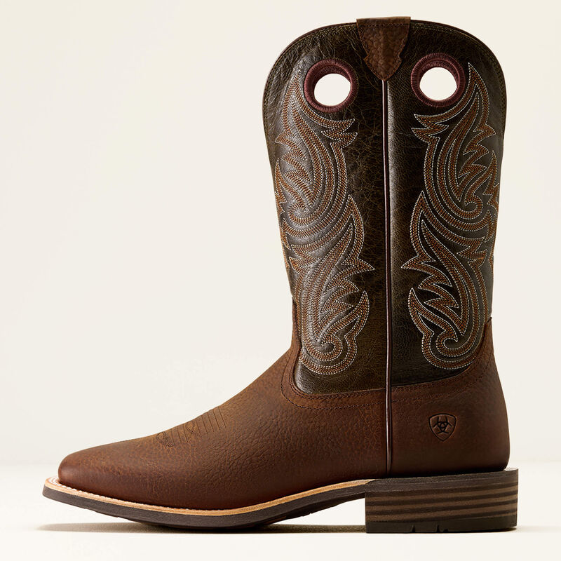 Highland Toughstock Wide Square Toe Cowboy Boot