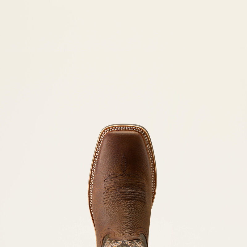 Highland Toughstock Wide Square Toe Cowboy Boot