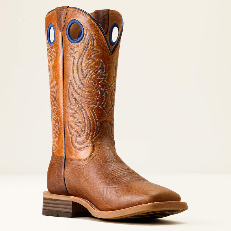 Highland Toughstock Wide Square Toe Cowboy Boot