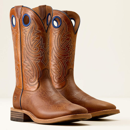Highland Toughstock Wide Square Toe Cowboy Boot