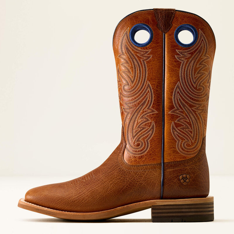 Highland Toughstock Wide Square Toe Cowboy Boot